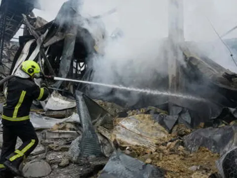 Kiev İHA'lara hedef oldu - fotoğraf 3