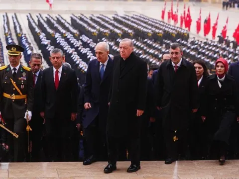 Cumhuriyet'in 103. yılı: Devlet erkanı Anıtkabir'i ziyaret etti - fotoğraf 2