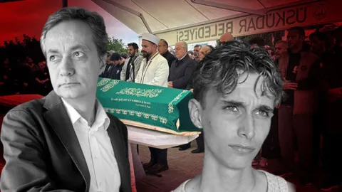 Oğlunu kaybettikten 1 hafta sonra yaşamını yitirmişti: Cem Akaş, son yolculuğuna uğurlandı