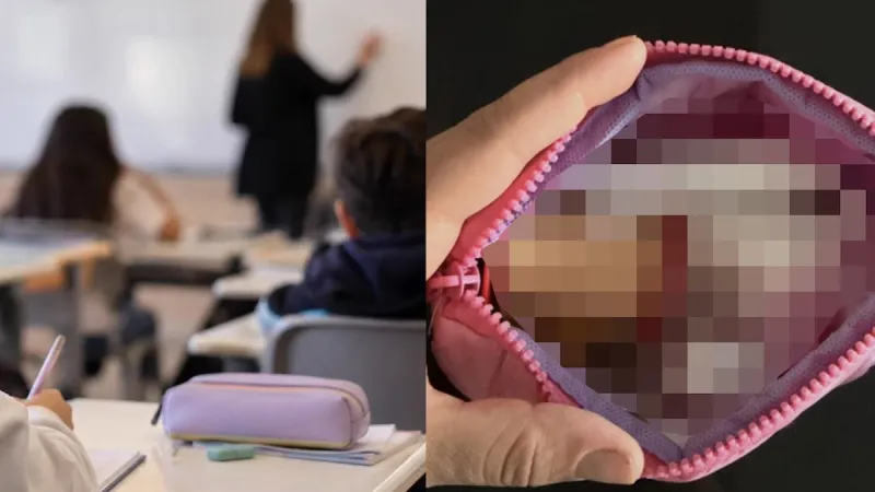 Öğrencinin çantasından çıkanlar acı gerçeği gözler önüne serdi: İşte okullardaki vahim tablo