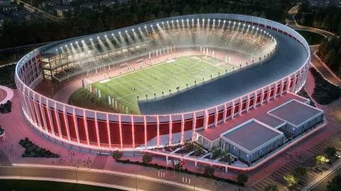 Olimpiyat Stadı'nın yanına ne yapılıyor?