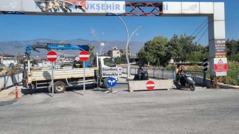 Öntürk: Güzelburç Köprüsü Araç Trafiğine Kapalı
