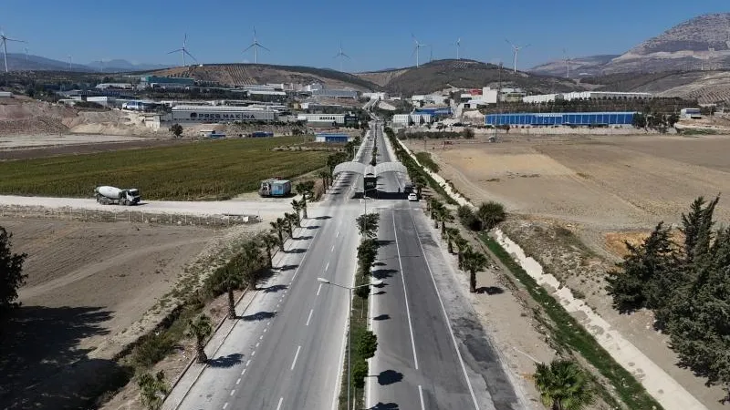 ORGANİZE SANAYİ BÖLGESİ'NE MODERN YOLLAR