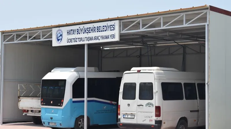 OTOGARLARDA ÜCRETSİZ YIKAMA HİZMETİ