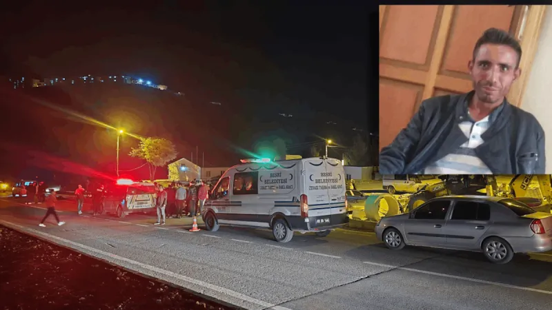 Otomobilin çarptığı yaya feci şekilde can verdi