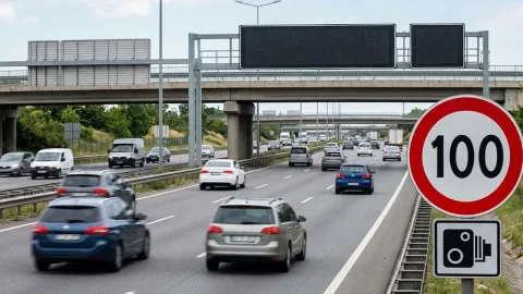 Otoyollara 100 km/s limiti geliyor: Sürücüler ikiye bölündü