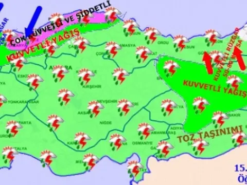 Sağanak yağış vurdu: Çok kuvvetli ve şiddetli yağış geliyor! | Uyarılar peş peşe geldi: İstanbul dahil 42 ilde yağış ve fırtına alarmı - fotoğraf 3