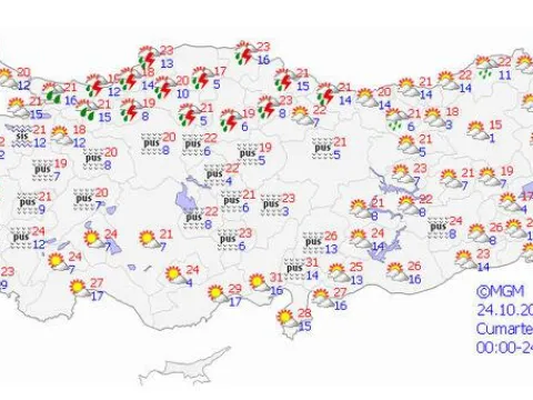 Meteoroloji saat verip uyardı... 2 bölgede sağanak - fotoğraf 2