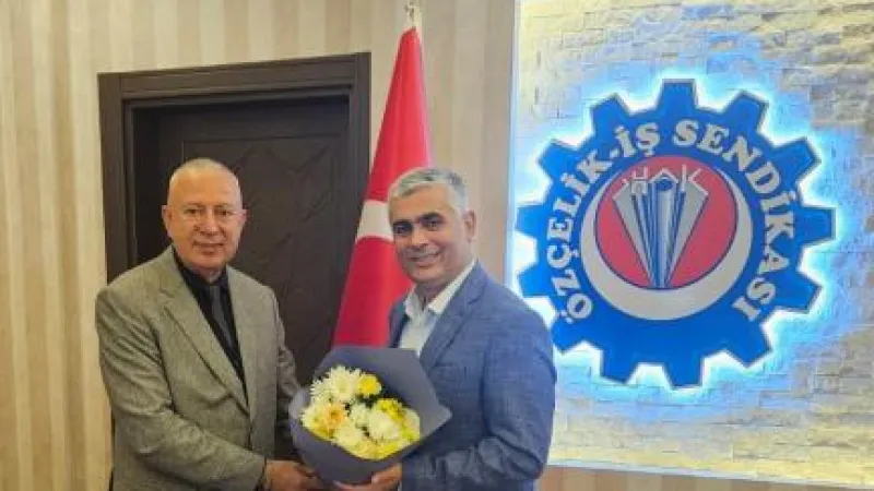 ÖZÇELİK-İŞ SENDİKASINA HAYIRLI OLSUN ZİYARETİ