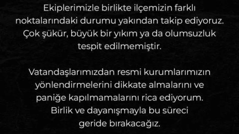 Özgün: Paniğe Kapılmayalım