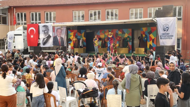 PAYAS’LI ÇOCUKLAR GÖNÜLLERİNCE EĞLENDİ