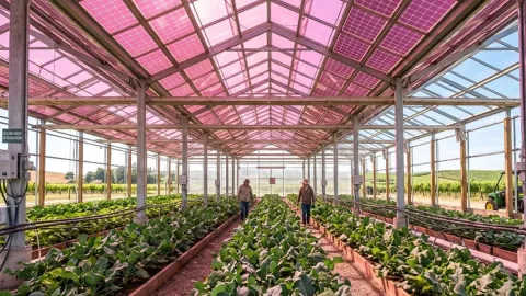 Pembe güneş paneli kullanmaya başladılar: Bedava üretiyor