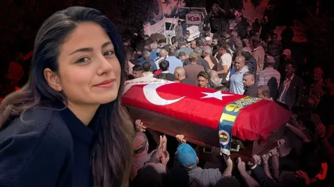 Portekiz'de hayatını kaybeden Melek, memleketinde son yolculuğuna uğurlandı