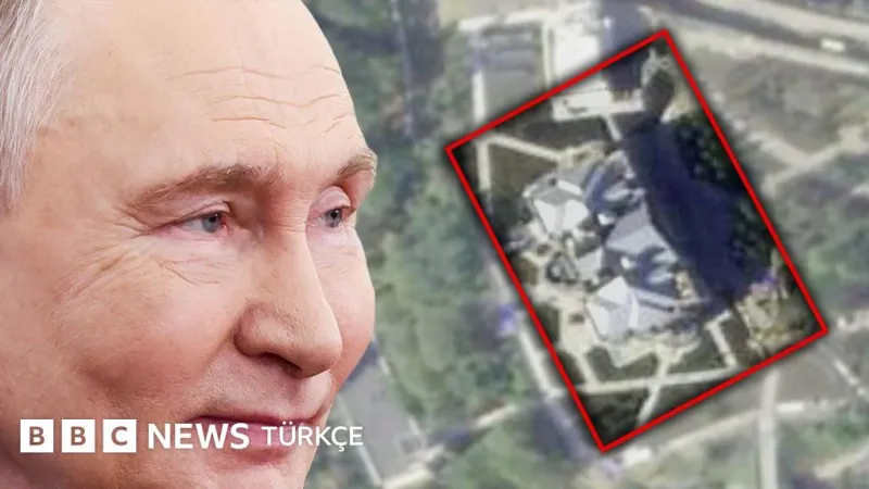 Putin'in Karadeniz kıyısındaki konutu gizlice yeniden inşa ediliyor