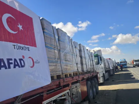 Türkiye'nin yardım eli her zaman Gazze'nin üzerinde oldu - fotoğraf 1