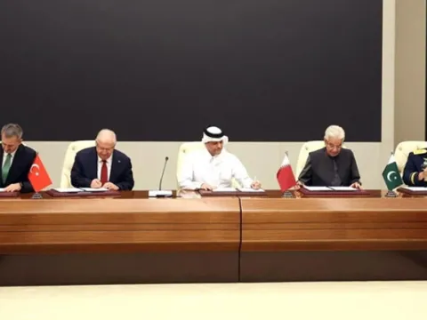 Doha'da 4 ülkeden ortak savunma imzası: İletişim Başkanı Duran'dan 'Bedir' mutabakatı mesajı - fotoğraf 3