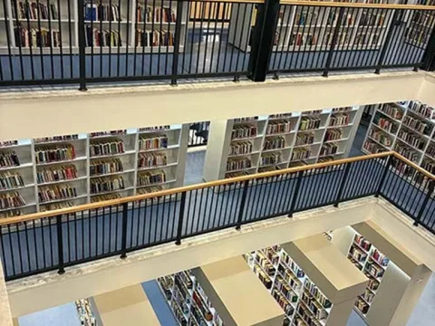 Edirne’ye 8 bin 812 metrekarelik yeni bilgi merkezi... Bakan Ersoy, 160 bin kitap kapasiteli dev kütüphaneyi açtı - fotoğraf 5