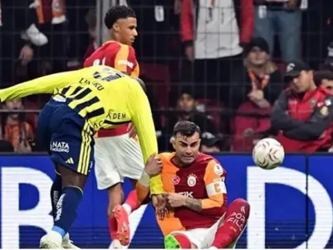 Dev derbide ilk dakikada gerginlik! Lukaku ile Abdülkerim Bardakcı tartıştı - fotoğraf 1