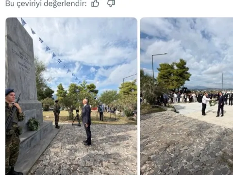 Yunan Bakan Dimas'tan tartışma yaratan paylaşım; X müdahale etti - fotoğraf 1
