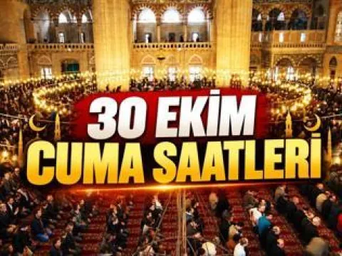 BUGÜNKÜ CUMA HUTBESİ 30 EKİM 2026: Diyanet Cuma Hutbesi Konusu ve PFD Tam Metni: 30 Ekim Cuma Hutbesi Konusu Ne? - fotoğraf 1