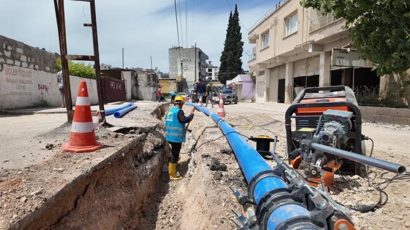 REYHANLI VE KUMLU’DA İÇME SUYU ŞEBEKESİNDE YENİLEME 