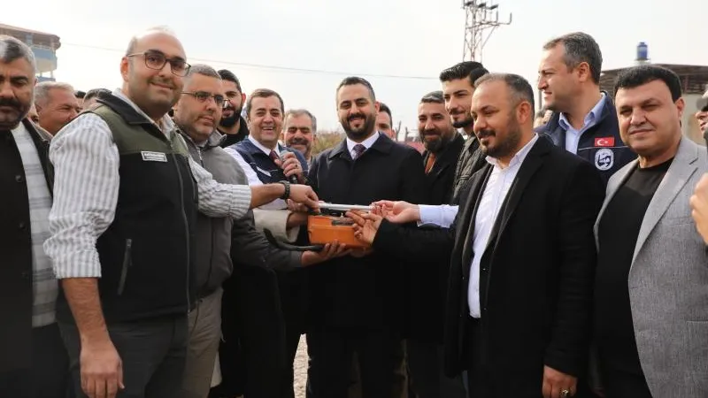 REYHANLI YOLCU TERMİNALİNİN TEMELİ ATILDI
