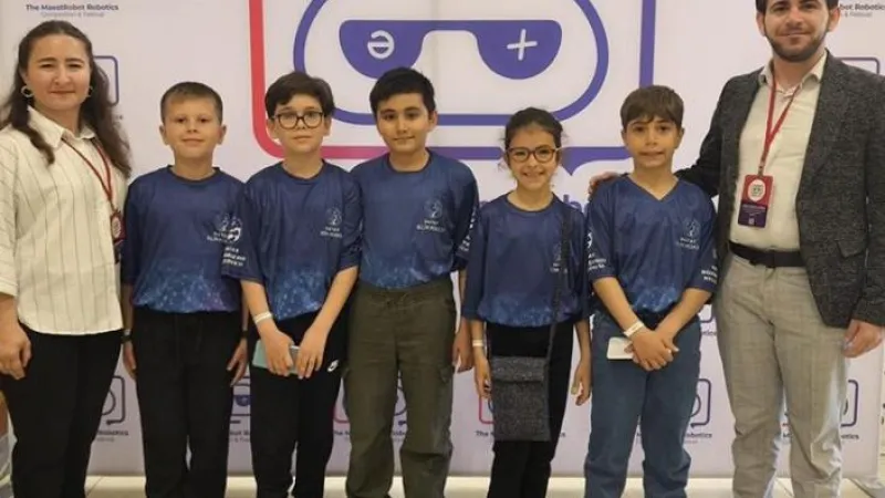 ROBOT OLİMPİYATLARI'NDAN HATAY'A ÖDÜL 