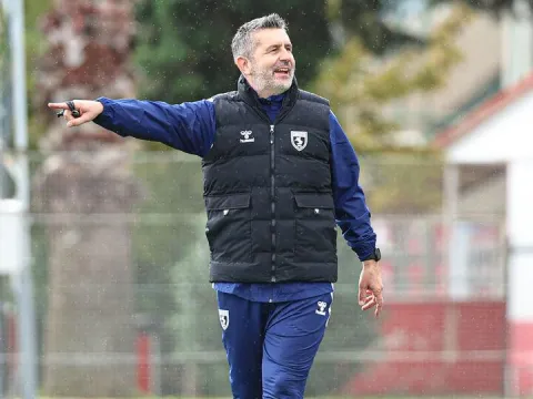 Samsunspor'da Bjelica ilk idmanına çıktı - fotoğraf 1