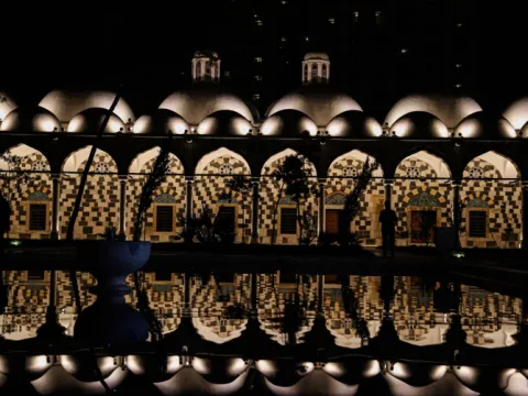Suriye'nin başkenti Şam'da tarihi Süleymaniye Tekkesi restore edilerek yeniden açıldı - fotoğraf 1
