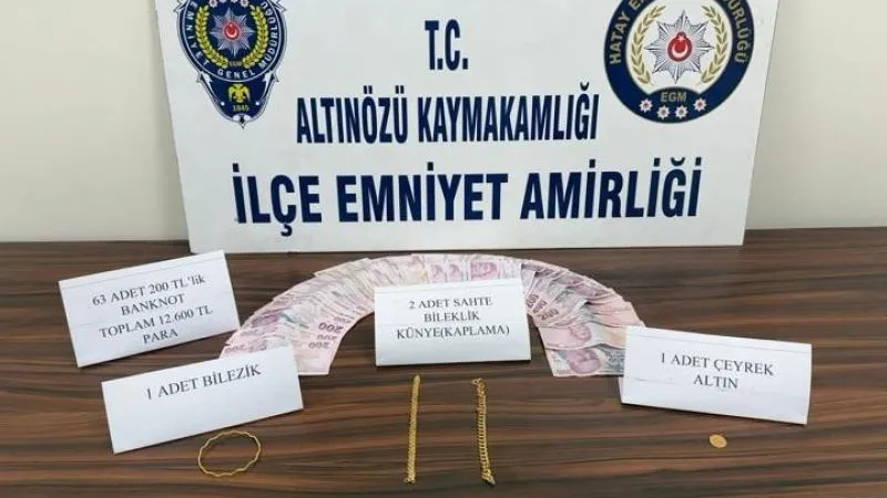 Sahte Altın Olayına Polis Engeli