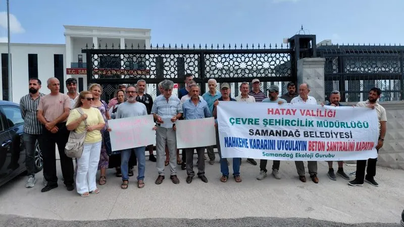 Samandağ Ekoloji Grubundan Açıklama: Kanunları Uygulamamak Suçtur