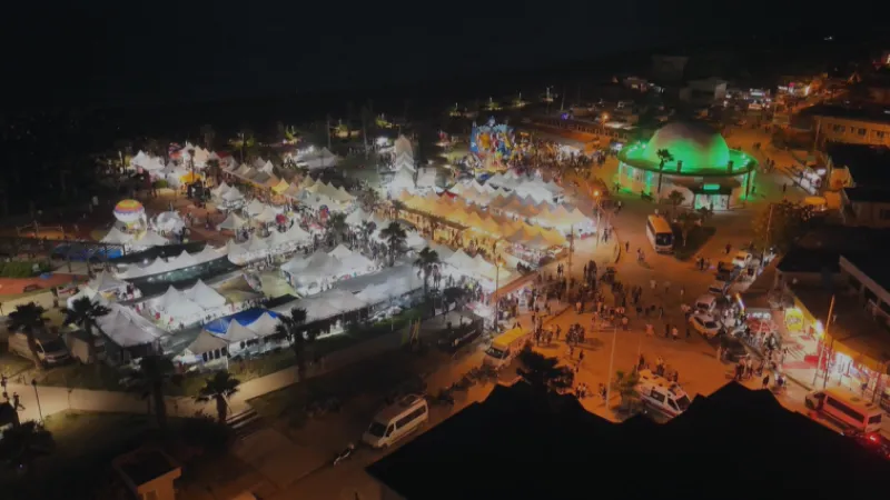 SAMANDAĞ FESTİVALİNE VATANDAŞLARDAN İLGİ 