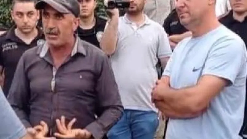 Samandağ Halkı Ağaçların Kesilmesine İsyan Etti