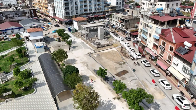 SAMANDAĞ' IN MERKEZİNE MODERN MEYDAN