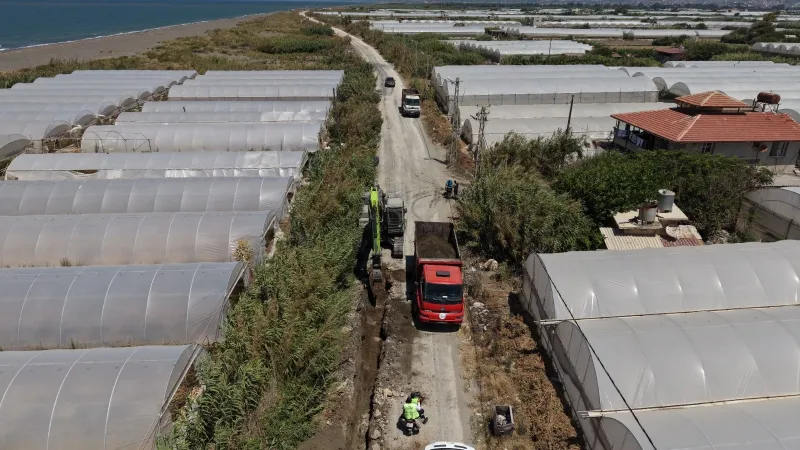 SAMANDAĞ TEKEBAŞI'NDA İÇME SUYU PROJESİ SON AŞAMADA 