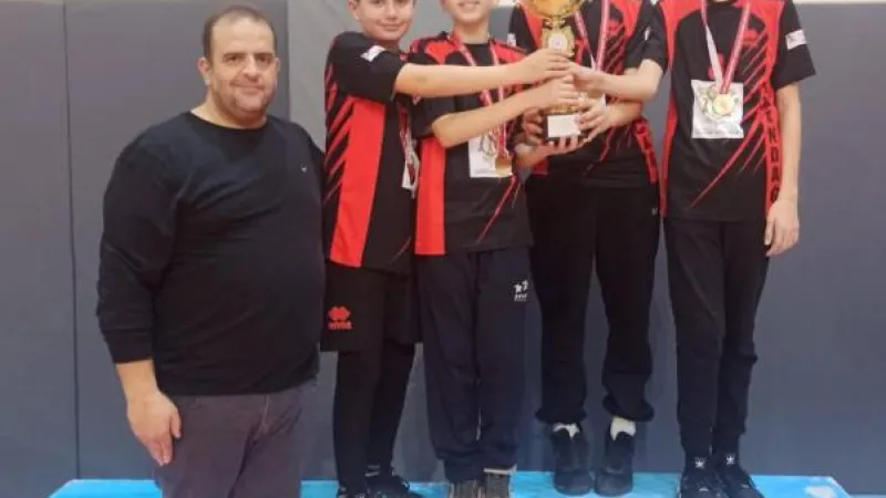 Samandağ Uzunbağ Ortaokulu Masa Tenisi Şampiyonu