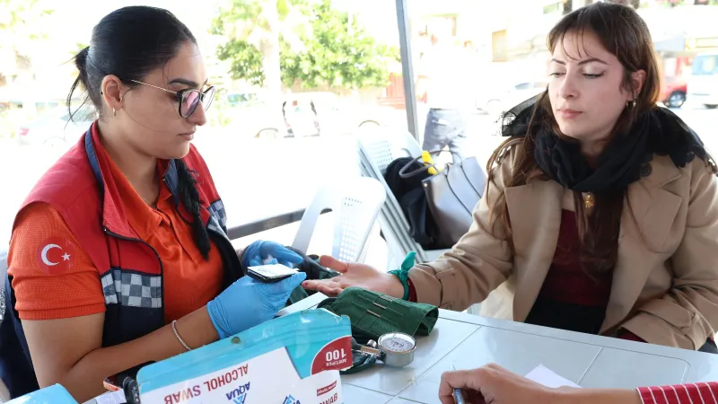 SAMANDAĞ’DA ÜCRETSİZ SAĞLIK TARAMASI