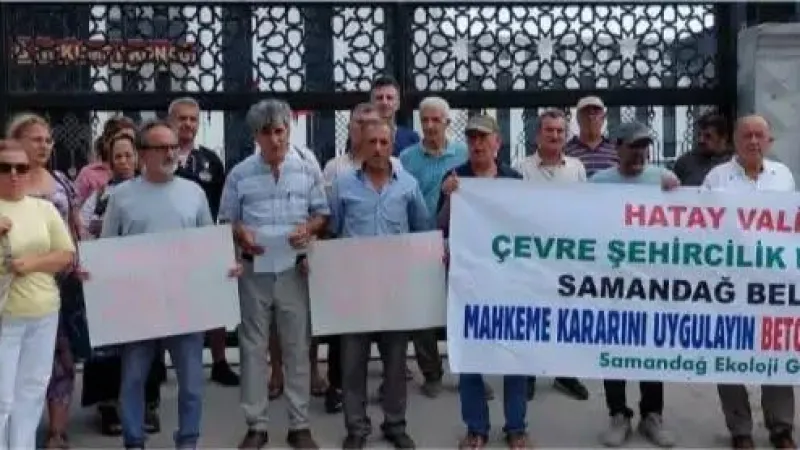 SAMANDAĞ'DAKİ DOĞA DÜŞMANI SANTRAL KAPATILDI