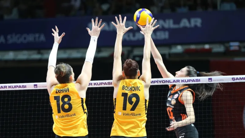 Şampiyonlar Kupası'nda zafer VakıfBank'ın