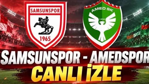 SAMSUNSPOR - AMEDSPOR MAÇI CANLI İZLE! Samsunspor-Amedspor maçı hangi kanalda, saat kaçta? Samsunspor-Amedspor maçı şifresiz mi, nereden izlenir?