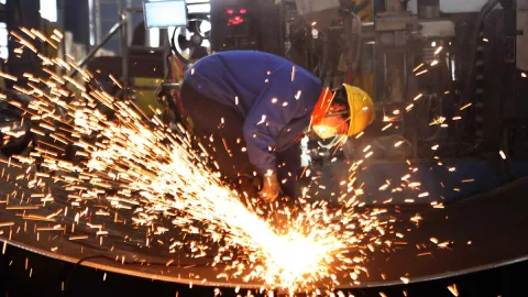 Sanayi üretim endeksi ağustosta azaldı