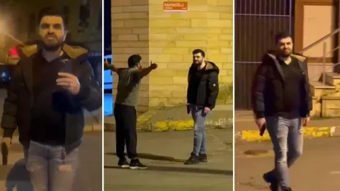 Sarıyer’de 2,9 milyon liralık alacağını istemeye gitti, silahla vuruldu