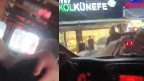 Sarıyer’de trafikte dehşet: Aracı basıp camı kırdı! "Baba çabuk" feryatları yürek yaktı!
