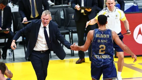 Sarunas Jasikevicius: 'İyi bir takıma karşı bu galibiyeti aldığımız için memnunuz!'