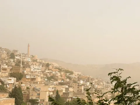 Meteoroloji uyardı; Güneydoğu'da toz taşınımı etkili oldu - fotoğraf 4