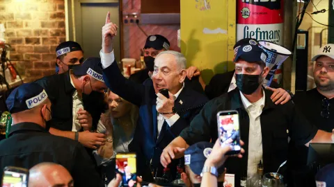 Seçimlere bir gün kala Netanyahu'dan ilginç paylaşım