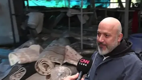 Selde halı yıkama işletmesi çamur içinde kaldı: Müşteriler halılarını soruyor