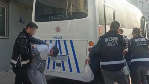 "Sercan Sayal" organize suç örgütü üyesi 4 şüpheli tutuklandı