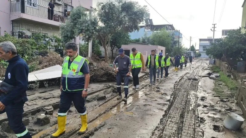 ŞİDDETLİ YAĞIŞLARIN İZLERİ