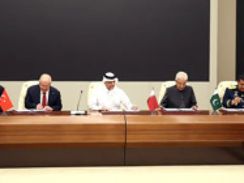 Doha'da 4 ülkeden ortak savunma imzası: İletişim Başkanı Duran'dan 'Bedir' mutabakatı mesajı - fotoğraf 4